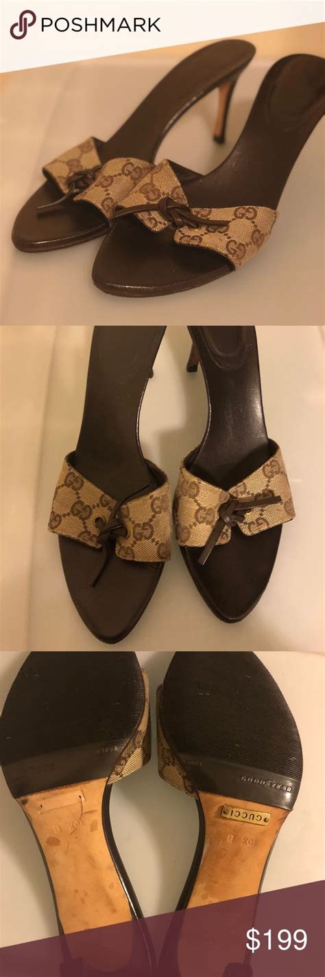 gucci kitten heels sandals|brown kitten heel flip flops.